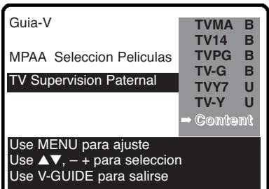 SANYO DS32225 - AJUSTES DE CLASIFICACION BASADOS EN EL CONTENIDO - 1