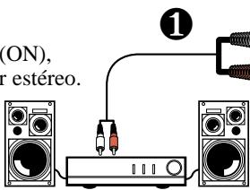SANYO DS32830H - CONECTE UN AMPLIFICADOR ESTÉREO A LAS SALIDAS DE AV - 1