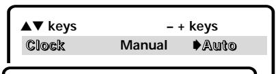 SANYO DS32830H - To set the clock manually - 2