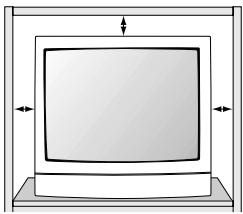 SANYO DS32830H - Position du téléviseur - 1