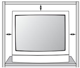 SANYO DS35224 - POSITIONING THE TV - 1