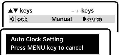 SANYO DS36930 - To set the clock manually - 1
