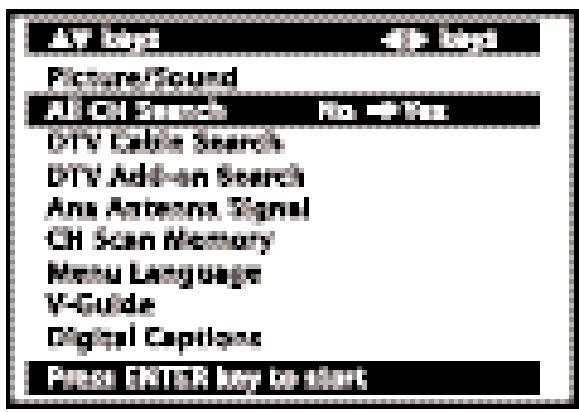 SANYO HT27546 - ALL CHANNEL SEARCH - 1