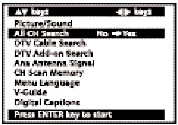 SANYO HT32546 - ALL CHANNEL SEARCH - 1