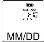 SANYO ICR-B29 - Modo de ajuste de fecha y hora: YEAR, MM/DD, 12 o 24 HOUR, TIME - 2