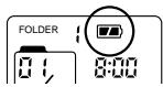 SANYO ICR-B29 - Indicatore delle batterie - 1