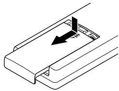 SANYO ICR-B31 - Inserting batteries - 1