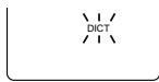 SANYO ICR-B31 - DICT (o CONF): Ajuste de las conditiones de grabación - 2