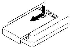 SANYO ICR-B31 - Batterijenplaatsen - 1