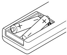 SANYO ICR-B31 - Inserting batteries - 2