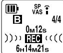 SANYO ICR-S700RM - Enregistrement VAS (système à activation vocale) - 6