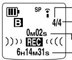 SANYO ICR-S700RM - Démarrer l'enregistrement - 7