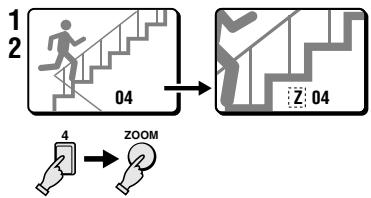 SANYO MPX-CD92 - To cancel the zoomed in image display mode - 1