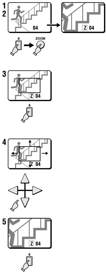 SANYO MPX-MD92 - To cancel the zoomed in image display mode - 1