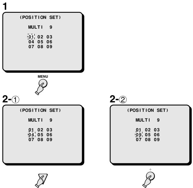 SANYO MPX-MD92 - Changing a camera position - 1