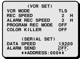 SANYO MPX-MD92 - Setting the RS232C/RS485 communication - 3