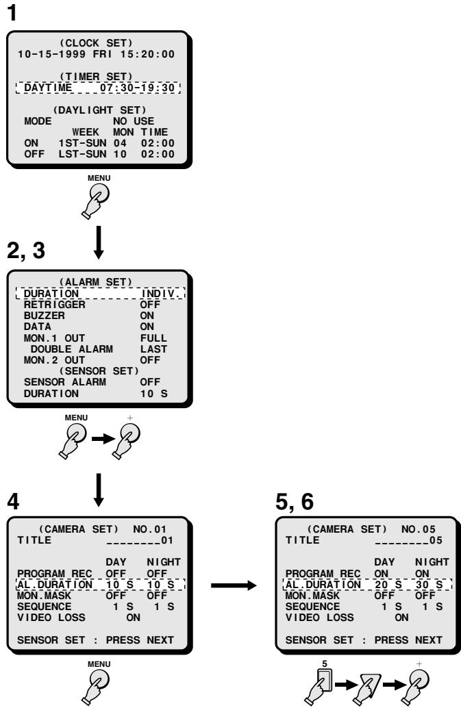 SANYO MPX-MD92 - CAMERA SET menu - 1