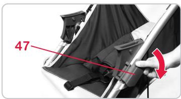 BRITAX B-MOBILE - Pour monter l'adaptateur travel system 44, procéder comme suit : - 3