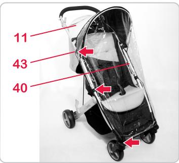 BRITAX B-MOBILE - Utilisation des accessoires - 2
