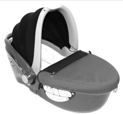 BRITAX B-MOBILE - Retrait de la coque pour bébé - 7