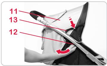 BRITAX B-MOBILE - Pour monter le panier 32, procéder comme suit: - 1