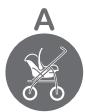 BRITAX B-MOBILE - En tant que buggy de la naissance jusqu'à 15 kg - 1