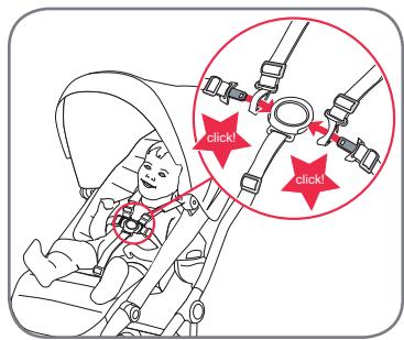 BRITAX AFFINITY - Attacher votre enfant - 1