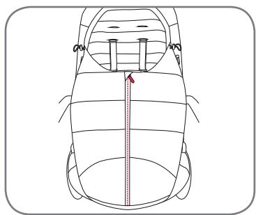 BRITAX AFFINITY - Attacher le chauffe-pieds - 2