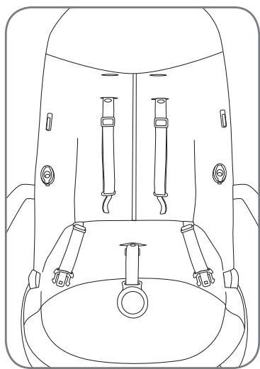 BRITAX AFFINITY - Comment fixer / relâcher - 1