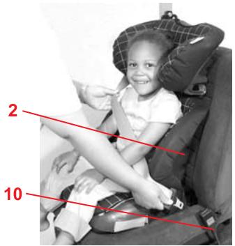 BRITAX ADVENTURE - Poser la ceinture du véhicule - 3
