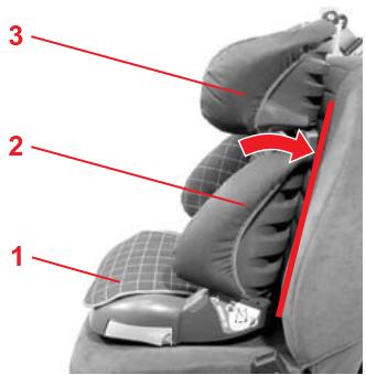 BRITAX ADVENTURE - Poser la ceinture du véhicule - 1