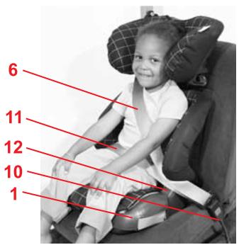 BRITAX ADVENTURE - Poser la ceinture du véhicule - 4