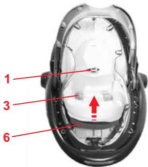 BRITAX BABY-SAFE SLEEPER - Retrait de la housse - 3