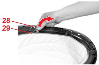 BRITAX BABY-SAFE SLEEPER - Retrait de la housse - 2