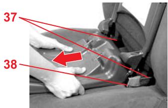 BRITAX ISOFIX ADAPTER - Fixation de la coque pour bébé avec l'adaptateur ISOFIX et le pied de maintien - 7
