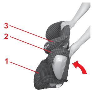 BRITAX KID PLUS SICT - Fixation du dossier - 11