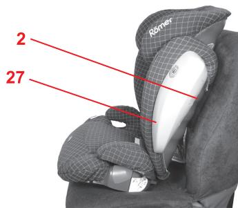 BRITAX KID PLUS SICT - Protection lors de la manipulation d'un siège enfant - 9