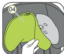 BRITAX MAX-FIX - Retirer la housse - 3