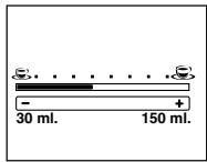 SOLAC CA4805 - C) Réglage de la quantité d'eau par tasse. - 1