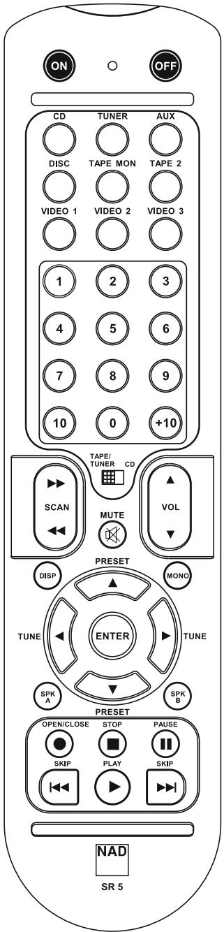 NAD C352 - CONTROL DE MAQUINAS DE CASSETTE - 1