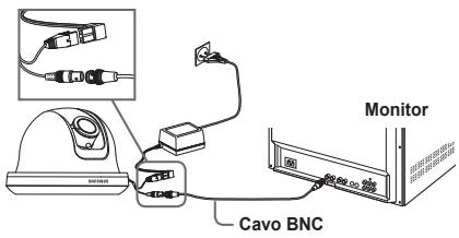 SAMSUNG SCC-B5342P - Collegare i cavi eambiare le impostazioni - 1