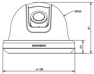 SAMSUNG SCC-B5342P - Kamera yönunun ayarlanmasi - 2