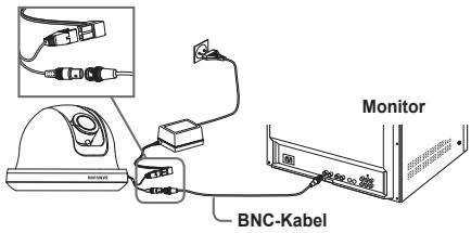 SAMSUNG SCC-B5342P - Anschluss der Kabel und Änderung der Einstellungen - 1