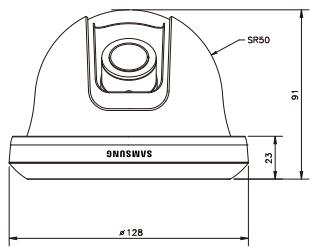 SAMSUNG SCC-B5342P - Regolare la direzione della teilecamera - 2