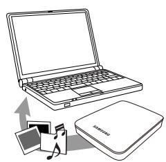SAMSUNG HX-M500UAA - Démontage et dépose d'étiquette - 1