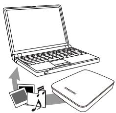 SAMSUNG HX-M640UAY - Démontage et dépose d'étiquette - 1