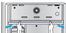 SAMSUNG RT561EBSM - REMOVING THE REFRIGERATOR ACCESSORIES - 1