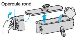 SAMSUNG RT561EBSM - Positionnez le réservoir d'eau de façon stable en tenant compte de la forme étendue de la bouche d'eau, et remplissez-le. - 2