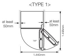 SAMSUNG RT561EBSM - Selecting the best location for the refrigerator - 2