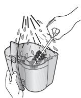 SAMSUNG SC-8830 - VIDER LE COLLECTEUR - 8